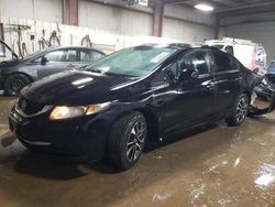 Salvage cars for sale at Elgin, IL auction: 2013 Honda Civic EX