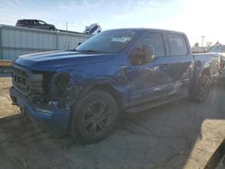 Ford salvage cars for sale: 2022 Ford F150 Supercrew