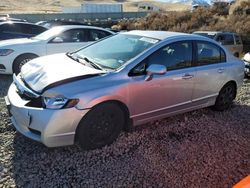 Salvage cars for sale from Copart Reno, NV: 2010 Honda Civic LX