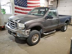 Salvage cars for sale at Lyman, ME auction: 2003 Ford F250 Super Duty