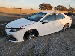 Salvage cars for sale at auction: 2021 Toyota Camry LE