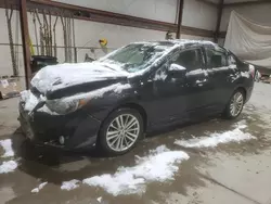 Salvage cars for sale at Leroy, NY auction: 2015 Subaru Impreza Premium Plus