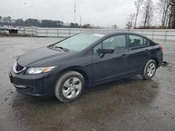 Salvage cars for sale at Dunn, NC auction: 2015 Honda Civic LX