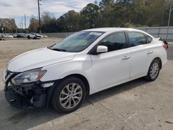 Salvage cars for sale at Savannah, GA auction: 2019 Nissan Sentra S