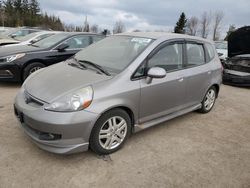 Salvage cars for sale at Bowmanville, ON auction: 2007 Honda FIT S