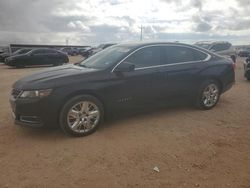 Salvage cars for sale at Andrews, TX auction: 2017 Chevrolet Impala LS