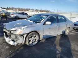 Salvage cars for sale from Copart Pennsburg, PA: 2006 Honda Accord EX