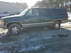 Chevrolet salvage cars for sale: 1999 Chevrolet Suburban K1500