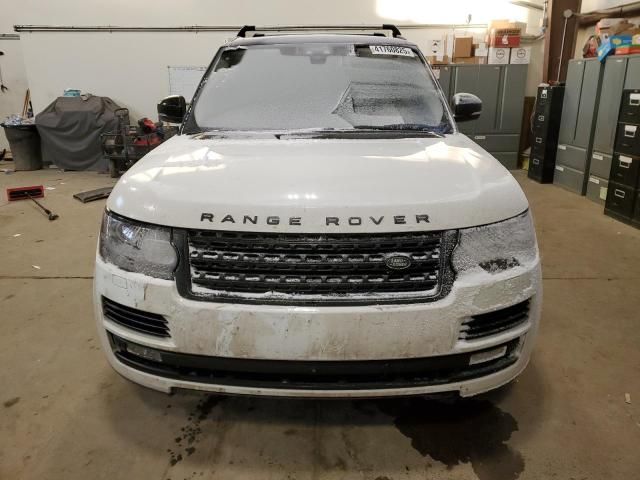 2017 Land Rover Range Rover Supercharged