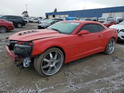 Salvage cars for sale at Woodhaven, MI auction: 2015 Chevrolet Camaro 2SS