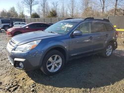 Salvage cars for sale at Waldorf, MD auction: 2013 Subaru Outback 2.5I Premium