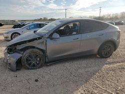 Salvage cars for sale at San Antonio, TX auction: 2024 Tesla Model Y