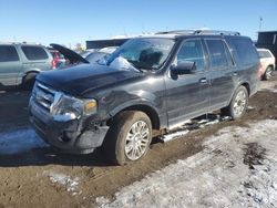 Salvage cars for sale at Brighton, CO auction: 2011 Ford Expedition Limited