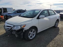 Salvage cars for sale at Antelope, CA auction: 2012 Toyota Corolla Base