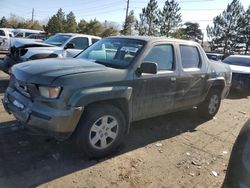 Salvage trucks for sale at Denver, CO auction: 2006 Honda Ridgeline RTL