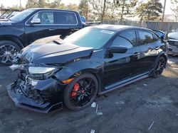 Salvage cars for sale at auction: 2017 Honda Civic TYPE-R Touring