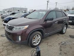 KIA Sorento lx salvage cars for sale: 2015 KIA Sorento LX