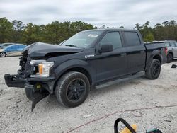 Salvage cars for sale at Houston, TX auction: 2019 Ford F150 Supercrew