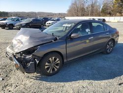 Salvage cars for sale at Concord, NC auction: 2015 Honda Accord LX