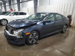 Salvage cars for sale at Ham Lake, MN auction: 2018 Honda Civic EXL