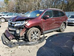 Salvage cars for sale at Austell, GA auction: 2021 Honda Pilot Elite