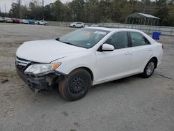 Salvage cars for sale at Savannah, GA auction: 2014 Toyota Camry L