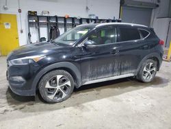 Salvage cars for sale at Candia, NH auction: 2017 Hyundai Tucson Limited