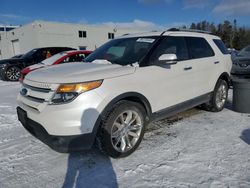 Vehiculos salvage en venta de Copart Ontario Auction, ON: 2014 Ford Explorer Limited