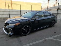 Salvage cars for sale at Sun Valley, CA auction: 2019 Toyota Camry XSE