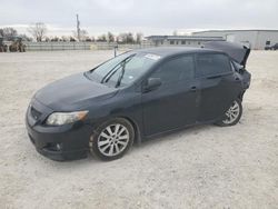 Salvage cars for sale from Copart New Braunfels, TX: 2010 Toyota Corolla Base