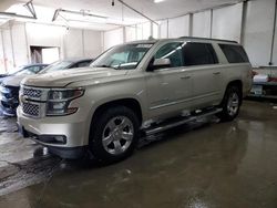 Salvage cars for sale from Copart Madisonville, TN: 2017 Chevrolet Suburban K1500 LT