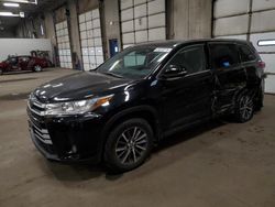 Toyota Highlander se salvage cars for sale: 2019 Toyota Highlander SE