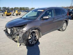 Salvage cars for sale at Dunn, NC auction: 2013 Honda CR-V EXL