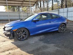 Honda salvage cars for sale: 2019 Honda Civic Sport