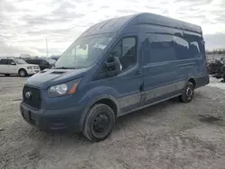 Salvage trucks for sale at Wichita, KS auction: 2021 Ford Transit T-250