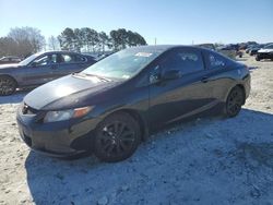 Salvage cars for sale at Loganville, GA auction: 2012 Honda Civic EX