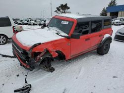 Salvage cars for sale at Woodhaven, MI auction: 2023 Ford Bronco Base