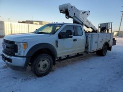 Salvage trucks for sale at Bismarck, ND auction: 2017 Ford F550 Super Duty