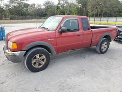 Salvage cars for sale at Fort Pierce, FL auction: 2003 Ford Ranger Super Cab