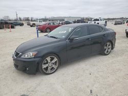 Salvage cars for sale at New Braunfels, TX auction: 2011 Lexus IS 250