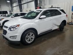 Chevrolet salvage cars for sale: 2016 Chevrolet Equinox LT