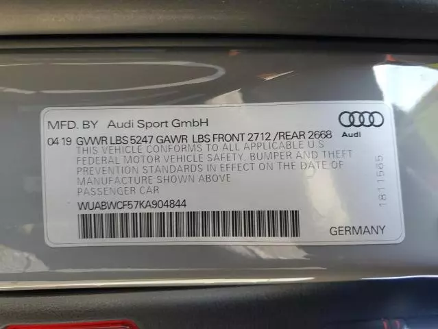 2019 Audi RS5