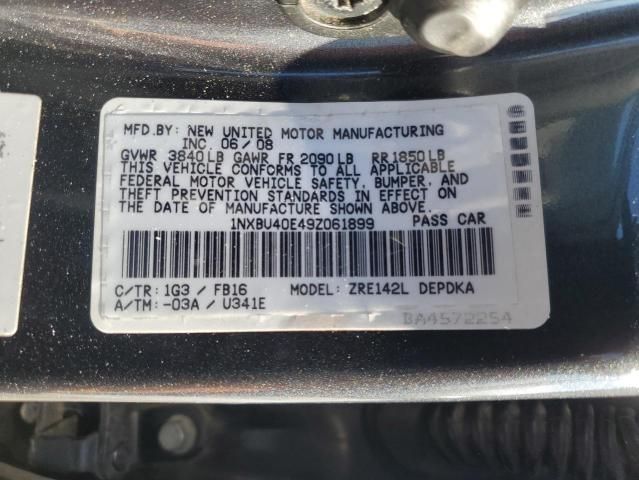 2009 Toyota Corolla Base