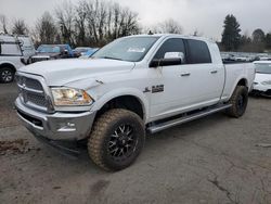 Salvage cars for sale from Copart Portland, OR: 2015 Dodge 2500 Laramie