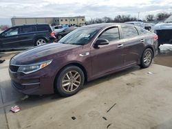 KIA Optima salvage cars for sale: 2016 KIA Optima LX