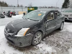 Salvage cars for sale at Bowmanville, ON auction: 2012 Nissan Sentra 2.0