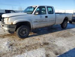 Salvage cars for sale at Nisku, AB auction: 2005 Chevrolet Silverado K2500 Heavy Duty