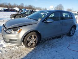 Volkswagen salvage cars for sale: 2015 Volkswagen Golf TDI