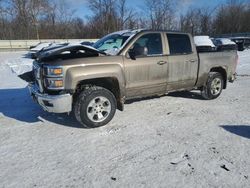 Salvage cars for sale at Ellwood City, PA auction: 2015 Chevrolet Silverado K1500 LT