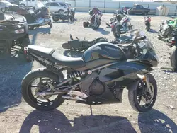 Salvage cars for sale from Copart Oklahoma City, OK: 2009 Kawasaki EX650 C